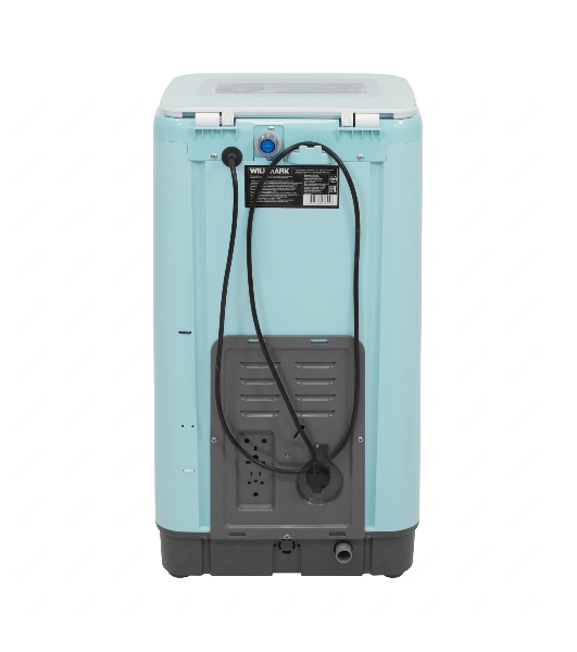 Стиральная машина Willmark WMA-451GH бирюзовый, загрузка вертикальная 3.5 кг, 800 об/мин