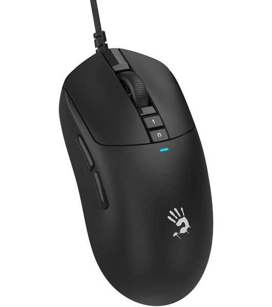 Мышь проводная A4Tech Bloody W72 Ultra черный, 20000 dpi, USB, кнопки - 7