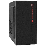 Компьютерный корпус Miditower ExeGate AA-443U-UNS400 (ATX, БП UNS400 с вент. 12см, 2хUSB+1хUSB 3.0+HD Audio, черный), фото 1