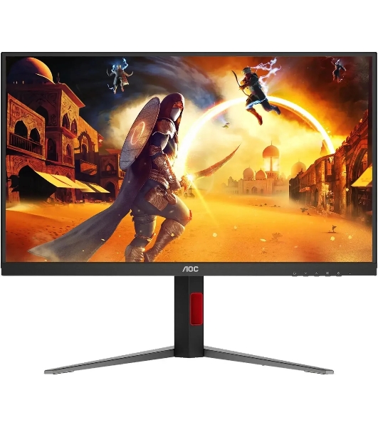 Монитор 27' AOC Q27G4S IPS 2560x1440, 300 Гц, 1 мс, 16:9, 350 кд/м², DP 1.4, 2xHDMI 2.1, DisplayHDR 400, FreeSync, черный