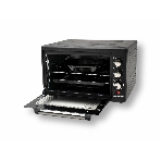 Мини-печь Kraft KF-MO3804RKBL черный Мощность 1500(Вт),Объем 38(Л), фото4