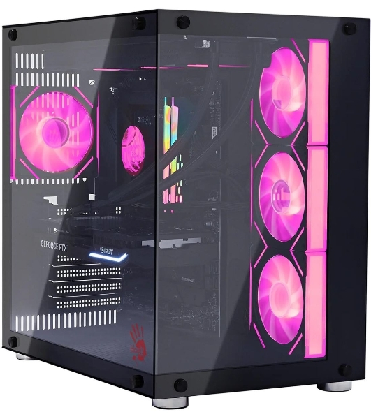Компьютер Bloody BD-PC CZ79C3 MT i5 14600KF (3.5) 32Gb SSD 1Tb RTX 5070 12Gb Win 11H 64 2.5xGbitEth 850W черный (RUS) (2129071)