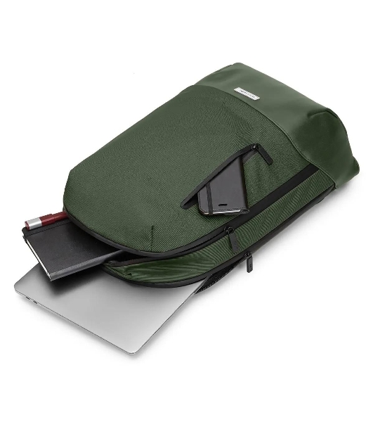 Рюкзак для ноутбука Moleskine Metro 15', зеленый, 31x47x13 см