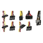 Блок питания KingPrice KPPSU500 ATX 500W (20+4pin) 120мм fan 4xSATA, фото5