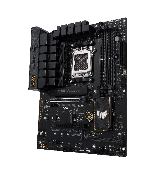 Материнская плата ASUS TUF GAMING B650-E WIFI, AM5, AMD B650, 4xDDR5, 4xSATA, 2xM.2, 1xPCI-E 4.0 x16, 2xPCI-E x1, 2xDP, 1xHDMI, 1x 2.5Gb LAN, 1xUSB-A 3.2 Gen 2, 2xUSB-A 3.2 Gen 1, 4xUSB-A 2.0, 1xUSB-C 3.2 Gen 2, 3x3.5 мм, 7.1, ATX