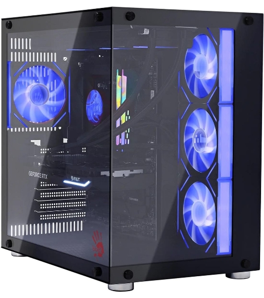 Компьютер Bloody BD-PC CZ79C3 MT i5 14600KF (3.5) 32Gb SSD 1Tb RTX 5070 12Gb Win 11H 64 2.5xGbitEth 850W черный (RUS) (2129071)