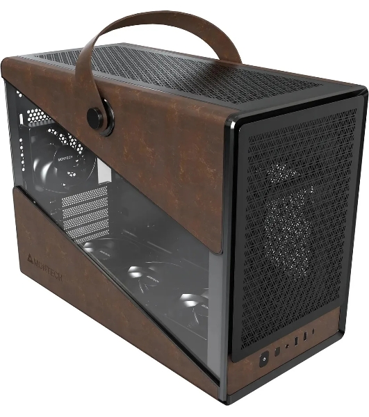 Компьютерный корпус Montech Heritage PRO (B) черный без БП mATX 5x120мм 2x140мм 2xUSB3.0 audio bott PSU