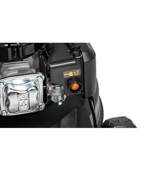 Газонокосилка CHAMPION LM5344 (4,4кВт привод 525мм 65л 25-75мм 1рычаг/6, 38кг 4в1)