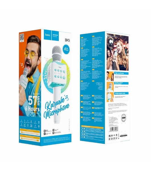 Караоке-микрофон HOCO (6931474742308) BK5 Blue