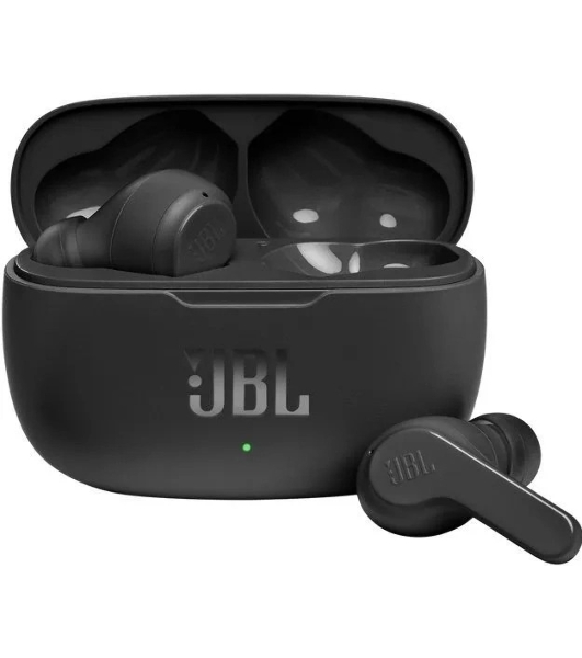 Наушники TWS JBL Wave 200TWS черный, внутриканальные, Bluetooth, до 5 ч