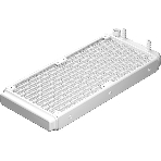 Система жидкостного охлаждения PcCooler DA240 WH ARGB Soc-AM5/AM4/1200/1700/1851 белый 4-pin Al+Cu 270W Ret (DA240-WHAWXX-GL), фото2