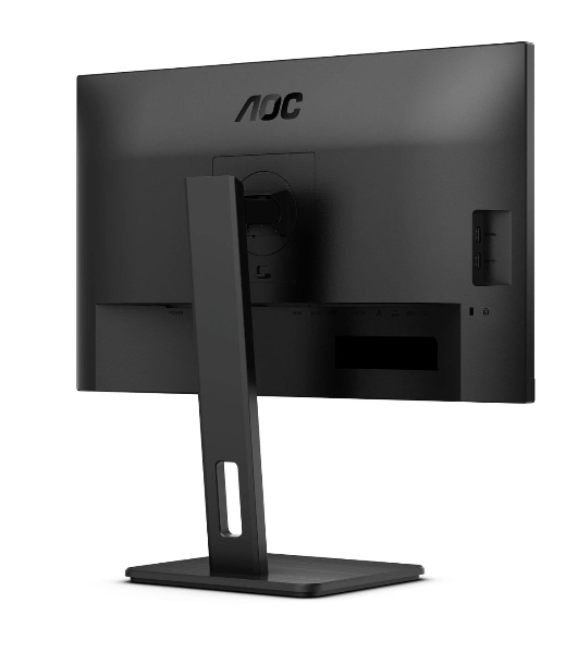 Монитор 27' AOC Q27P3CV IPS 2560x1440, 75 Гц, 4 мс, 16:9, 350 кд/м², 2xHDMI 1.4, DisplayPort 1.2, USB-концентратор (4x USB 3.0), 2.5 Gigabit Ethernet, встроенные динамики, черный