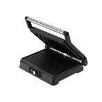 Гриль электрический Topdevice EG1/2200 Вт/0-240 °C/раскрытие на 180 °C/несъемные панели/черно-серебристый (TDSEG001_BK), фото 1