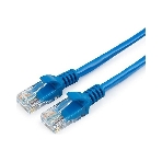 Патч-корд CCA light UTP Гарнизон PC-UTP-5e-1.5-B cat.5e, 1.5м, литой, многожильный синий, фото 1