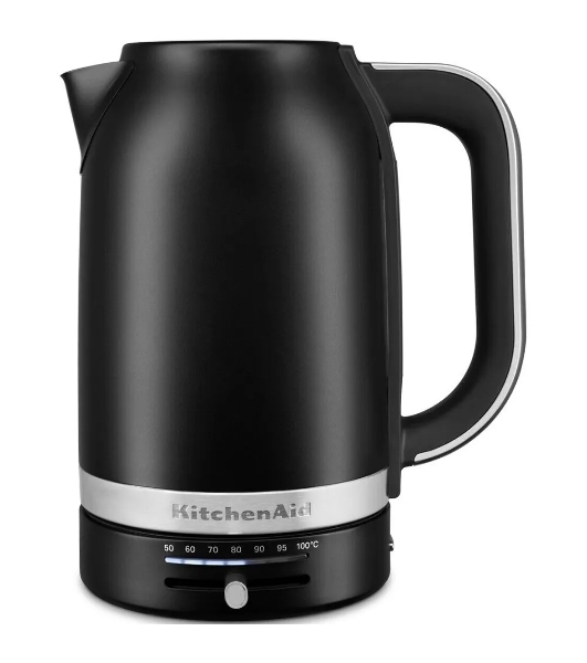 Чайник KitchenAid 5KEK1701EBM матовый черный, 1.7 л, 2400 Вт