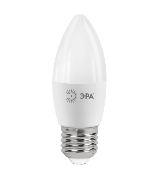 Лампа светодиодная ЭРА STD LED B35-11W-860-E27 11 Вт свеча холодный дневной свет