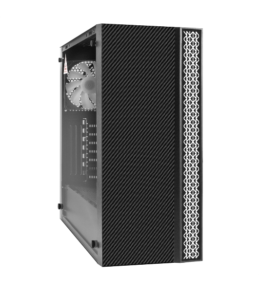 Компьютерный корпус Miditower ExeGate EVO-9211-800NPX (ATX, БП 800NPX с вент. 12см, с окном, 2хUSB+1хUSB3.0, HD аудио, черный, 1 вент. с RGb подсветкой)