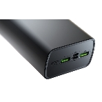 Портативный аккумулятор OLMIO QR-30, 30000mAh, 22.5W, QuickCharge3.0/PowerDelivery, LCD, серый, фото3