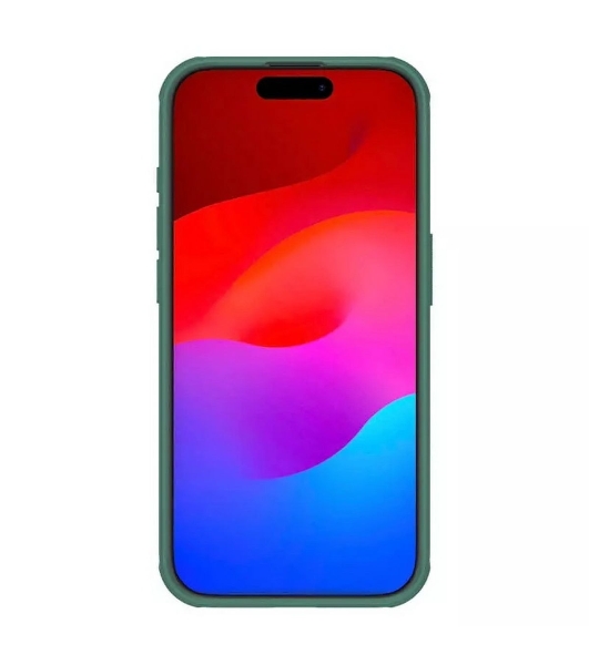 Чехол Super Frosted Shield Pro Magnetic Case, темно-зеленый, (AP IP15 Pro)