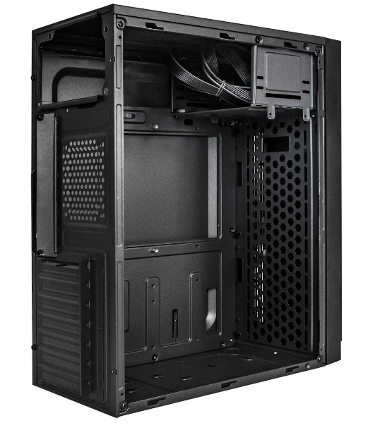 Компьютерный корпус Miditower ExeGate AA-442U2-UNS400 (ATX, БП UNS400 с вент. 12см, 1хUSB+2хUSB 3.0, аудио, черный)