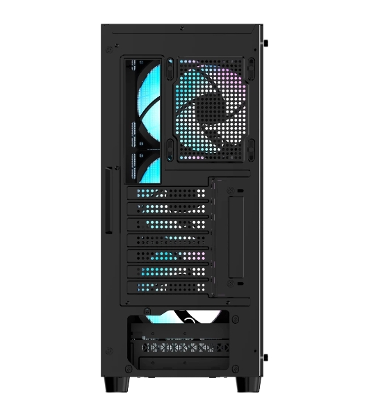 Компьютерный корпус Ocypus Gaммa C70 BK ARGB ATX/win/black/4 ARGB fans/no PSU/Tempered Glass