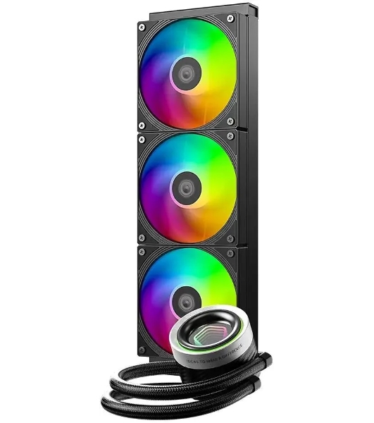 Система жидкостного охлаждения для процессора ID-COOLING FX360 INF черный 120мм алюминий+медь 2000rpm 27.2db 4-pin 350W