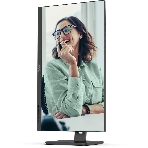 Монитор 27' AOC Q27P3CV IPS 2560x1440, 75 Гц, 4 мс, 16:9, 350 кд/м², 2xHDMI 1.4, DisplayPort 1.2, USB-концентратор (4x USB 3.0), 2.5 Gigabit Ethernet, встроенные динамики, черный, фото9
