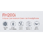 Гарнитура A4Tech Fstyler FH200i серый-синий, проводная, 3.5 мм, фото3