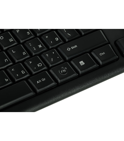 Комплект клавиатура+мышь A4Tech KRS-8372 проводной, USB, 1200 DPI, чёрный