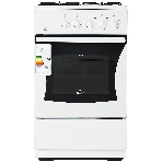 Плита комбинированная Flama RK 23-105 W белый, конфорок 4 шт, духовка 50 л, 50 см x 85 см x 60 см, фото 1