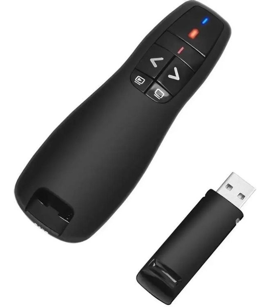Презентер Logitech R400 Radio USB (15м) черный