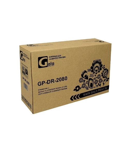 Драм-картридж GalaPrint GP-DR-2080 черный Drum (12000 стр) для Brother HL-2130/DCP-7055/HL-2130R/DCP-7055R/DCP-7055W/DCP-7055WR