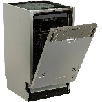 Встраиваемая посудомоечная машина Gorenje GV520E10S, черный, 44.8 см, 11 компл., 47 дБ, класс A++, фото 1