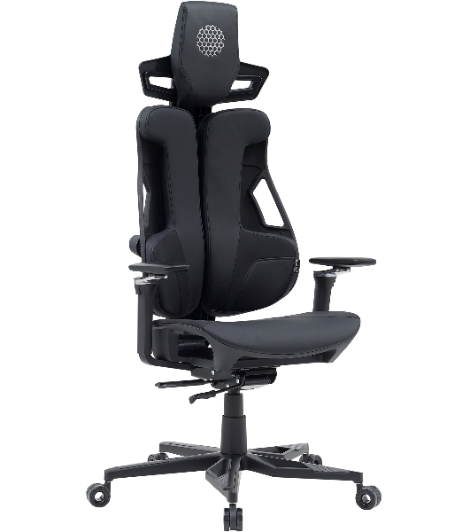Кресло Cactus CS-CHR-DUO-BBK черный, экокожа