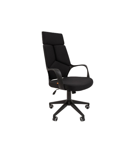 Кресло Chairman 525 черный, ткань, 120 кг