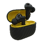 Наушники TWS More choice БВ37 черный/желтый, внутриканальные, Bluetooth, сенсорное управление, до 4 ч, фото4