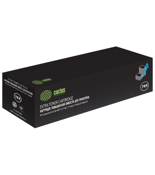 Картридж лазерный Cactus CS-CE278X-MPS черный (3000 стр.) для HP LJ P1566/P1606w