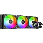 Система жидкостного охлаждения для процессора ID-COOLING FX360 INF черный 120мм алюминий+медь 2000rpm 27.2db 4-pin 350W, фото 1