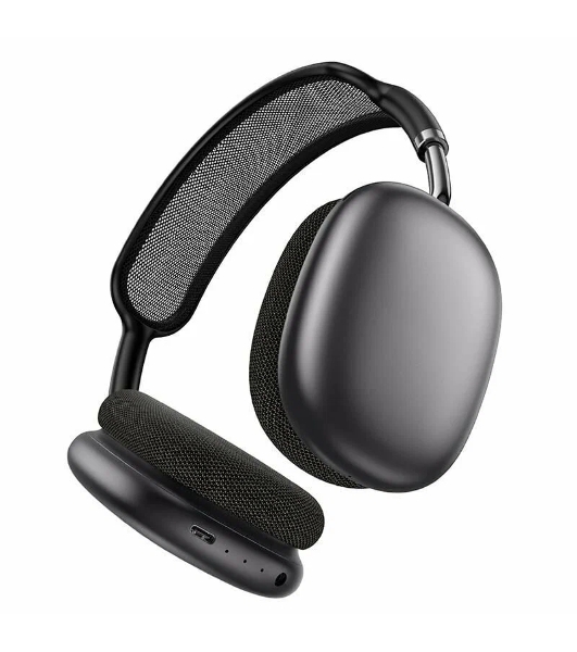 Беспроводные/проводные наушники Borofone BO35 серый космос, накладные, Bluetooth + проводной, до 45 ч