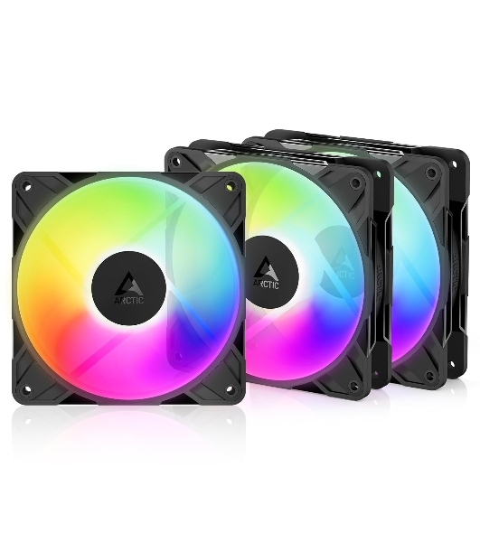 Вентилятор корпусной ARCTIC P12 Pro Reverse A-RGB - 3 Pack - retail (ACFAN00333A) 