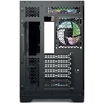 Компьютерный корпус Forza FZ-G42A Seaview TG ATX Case, black, w/o psu, Tempered glass front panel, 1x3,5', 3x2,5',USB3., фото2