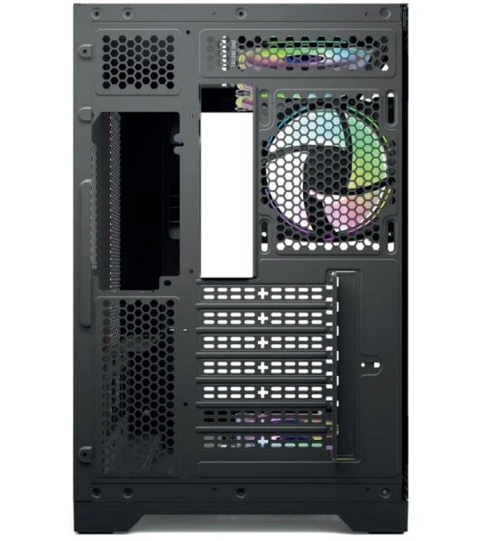 Компьютерный корпус Forza FZ-G42A Seaview TG ATX Case, black, w/o psu, Tempered glass front panel, 1x3,5', 3x2,5',USB3.