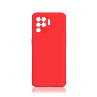 Чехол (клип-кейс) DF oOriginal-11, для Oppo Reno 5 Lite, красный df ooriginal-11 (red)