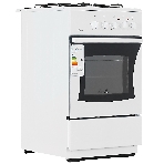 Плита комбинированная Flama RK 23-105 W белый, конфорок 4 шт, духовка 50 л, 50 см x 85 см x 60 см, фото2