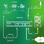Коммутатор Digma DSP204G-2G-T80, 6×1 Гбит/с, неуправляемый, фото4