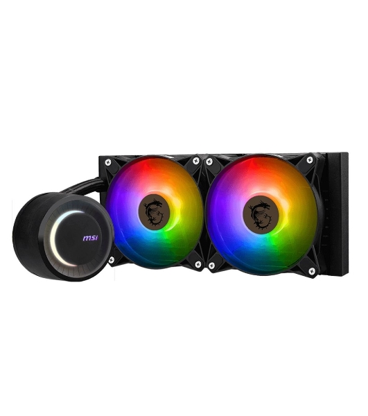 Система жидкостного охлаждения MSI MAG CORELIQUID E240 2x ARGB Fan LGA 1200/1700 AM5/AM4 (306-7ZW5E17-C24)
