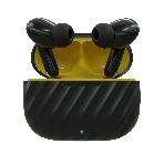 Наушники TWS More choice БВ37 черный/желтый, внутриканальные, Bluetooth, сенсорное управление, до 4 ч, фото5
