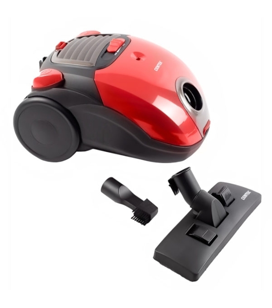 Пылесос Centek CT-2511 красный/черный, 400/2000 Вт, уборка сухая, пылесборник мешок, 2 л