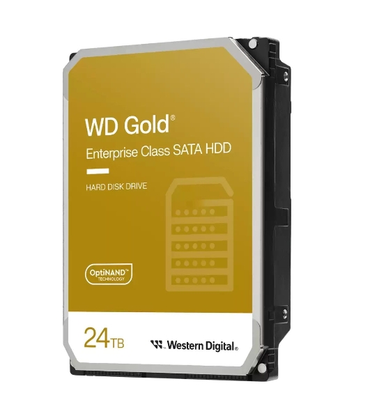 Жесткий диск Western Digital 3.5'; 24Tb WD241KRYZ Gold SATA3, 512Mb, 7200 rpm