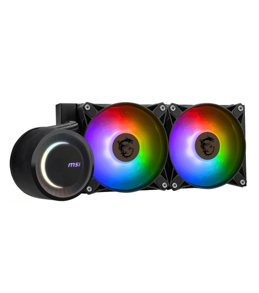 Система жидкостного охлаждения MSI MAG CORELIQUID E240 2x ARGB Fan LGA 1200/1700 AM5/AM4 (306-7ZW5E17-C24)